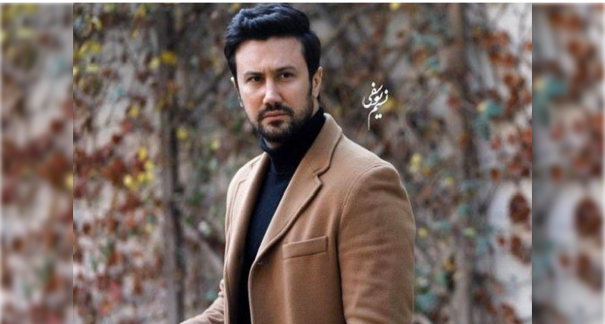 کاپل خوشبخت و جذاب، شاهرخ استخری و همسرش در ساحل