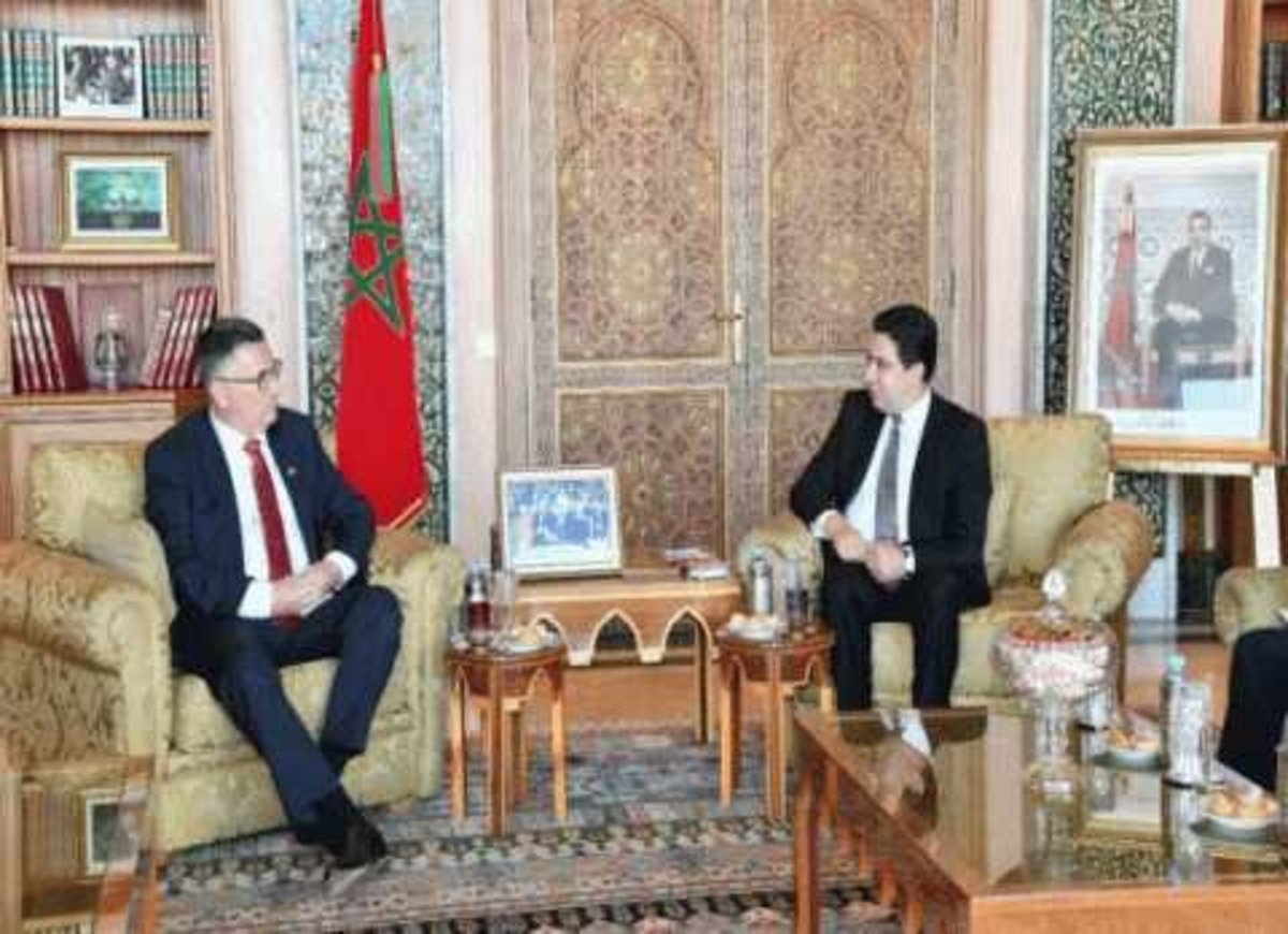 دیدار وزیر خارجه مراکش با وزیر دادگستری رژیم صهیونیستی