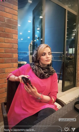 عکس مثلا یهویی سپیده خداوردی عکس مثلا یهویی سپیده خداوردی
