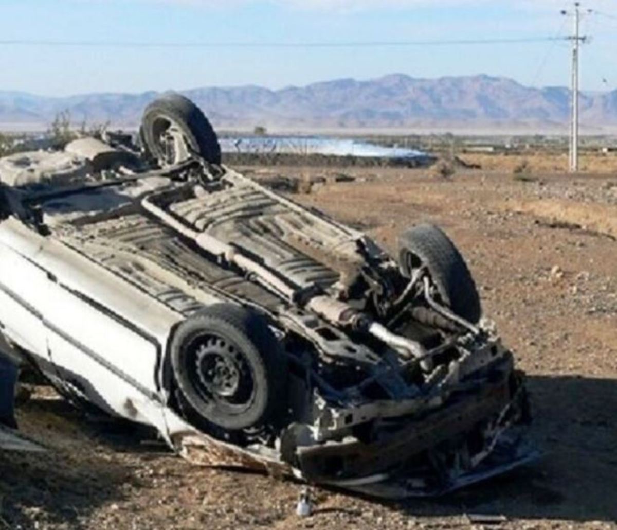 یک کشته و ۲ مصدوم بر اثر واژگونی خودروی حامل زایران حسینی در اندیمشک