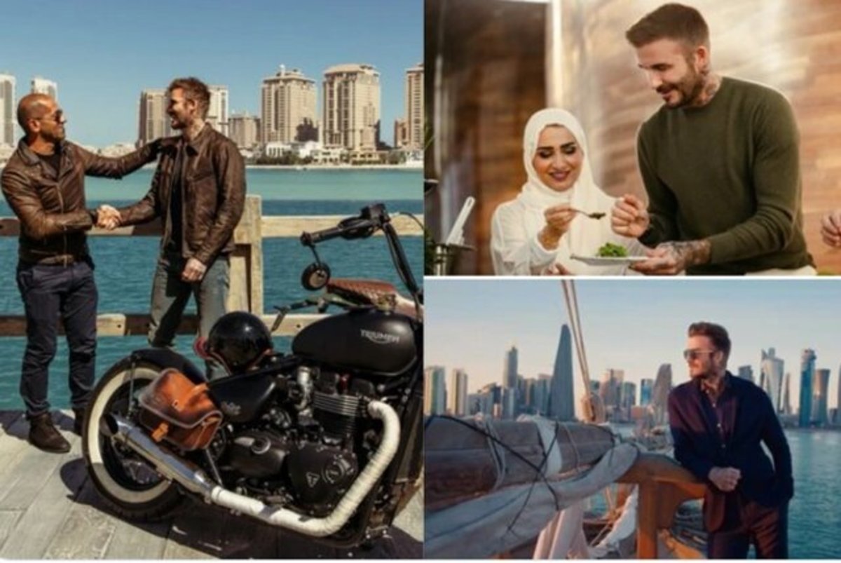 واکنش‌ها به دیوید بکام برای تمجید امکانات جام جهانی قطر