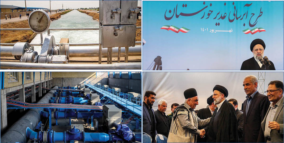 گوارای خوزستان؛ بزرگ‌ترین طرح آب رسانی کشور افتتاح شد