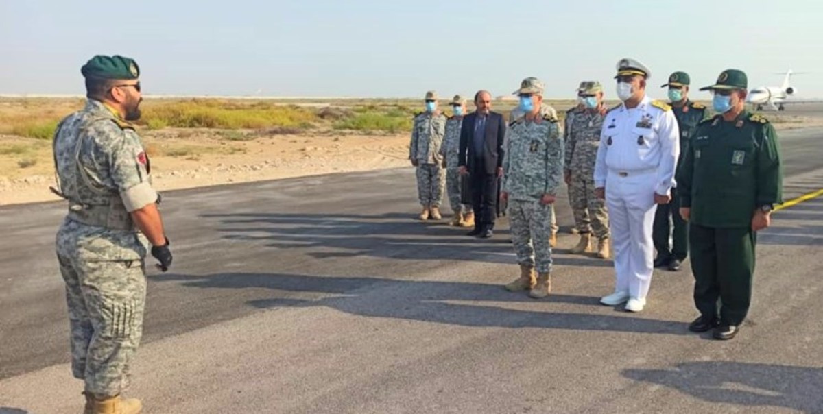 سرلشکر باقری وارد هرمزگان شد