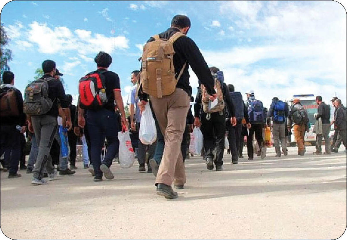 سلامت و بهداشت در پیاده روی باشکوه اربعین