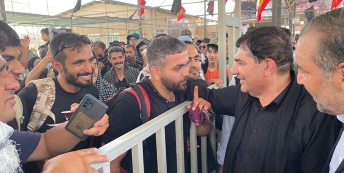 مخبر برای دومین بار در ۱۰ روز گذشته از مرز مهران بازدید کرد