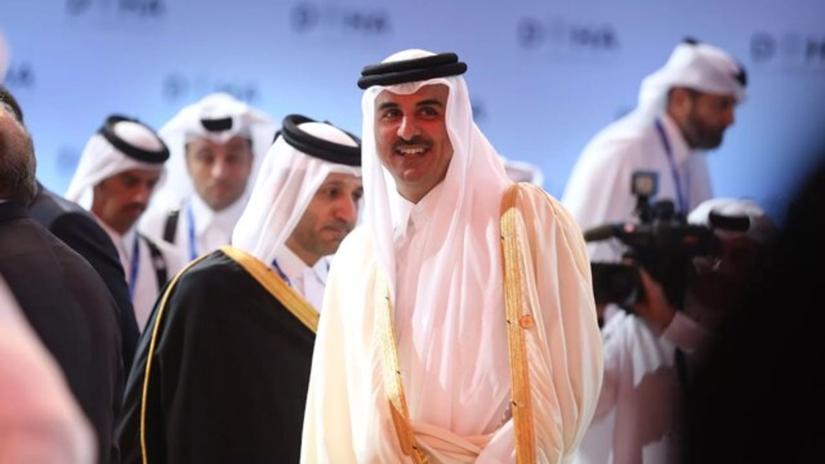 دیدار نخست وزیر دولت وحدت ملی لیبی با امیر قطر