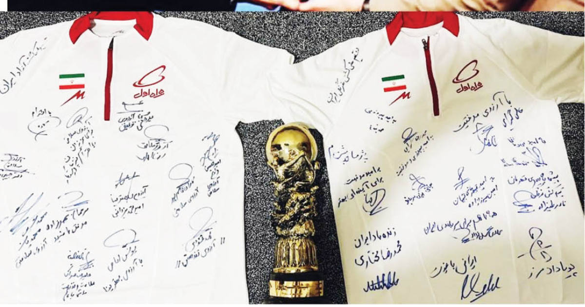 مرد کارخانه‌دار ۲۵۰ میلیون تومان برای خرید تندیس و پیراهن تیم ملی کشتی هزینه کرد