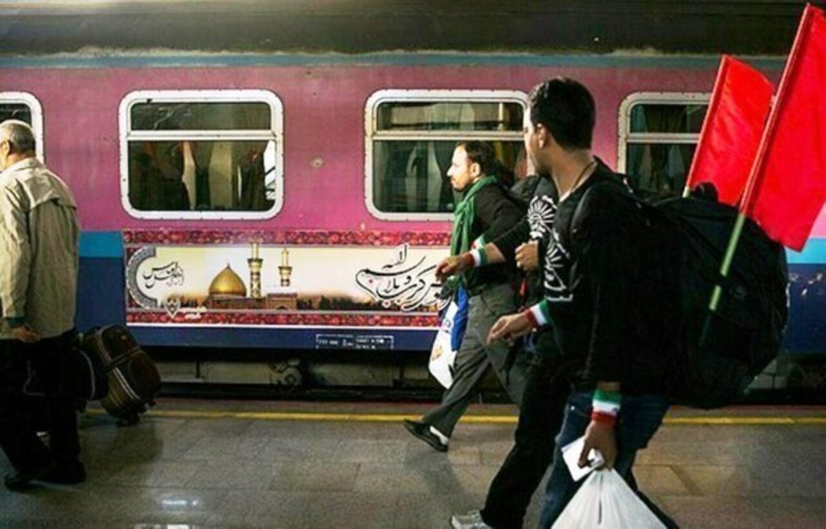 اختصاص سه قطار در مسیر خرمشهر-مشهد برای بازگشت زائران اربعین