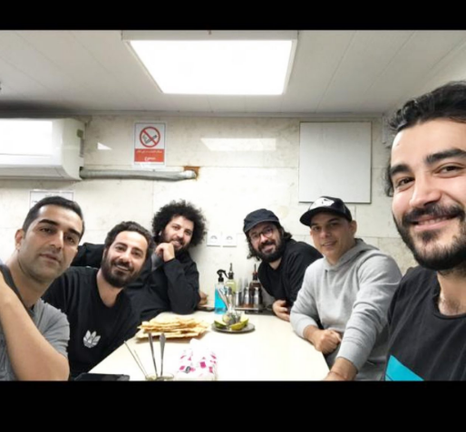 کله پاچه خوری پیمان معادی و نوید محمد زاده بعد از یک شب کاری