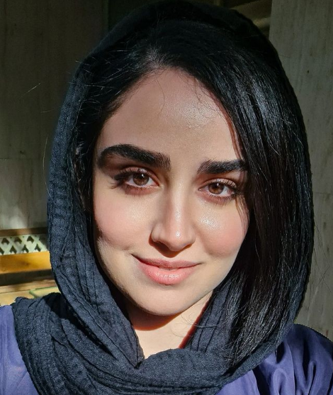زیبایی ذاتی و چهره نچرال هانیه غلامی از نمایی نزدیک