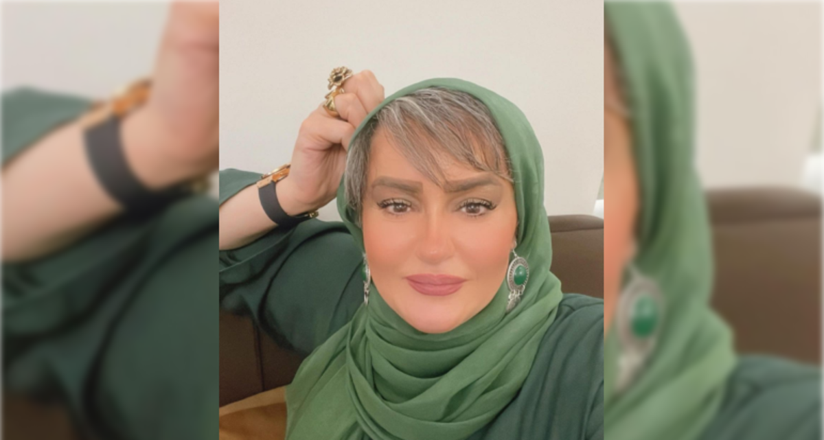 لباس گلگلی با طراحی سنتی نعیمه نظام دوست