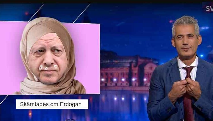 تمسخر اردوغان در یک برنامه تلویزیونی/ سفیر سوئد در ترکیه احضار شد