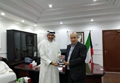 دیدار تاج با رئیس فدراسیون فوتبال کویت