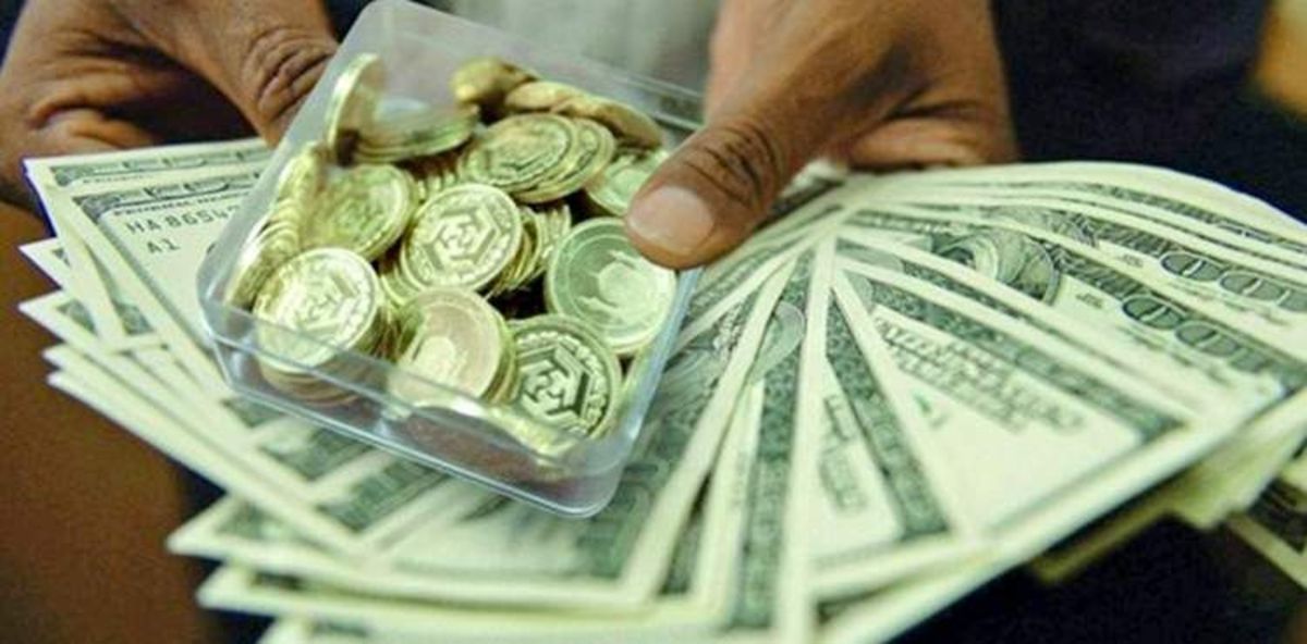 در هفته افزایشی قیمت سکه و طلا، نرخ ارز نزولی شد