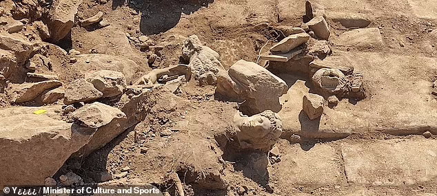 مجسمه تکه تکه شده هرکول مربوط به اواخر دوره بیزانس پیدا شد