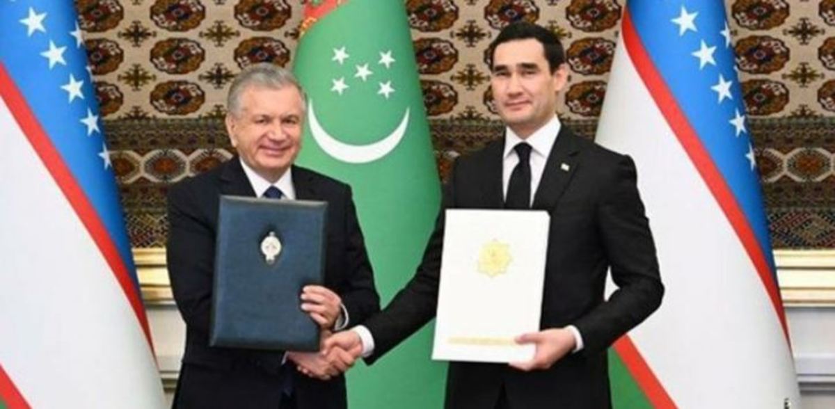 ازبکستان و ترکمنستان بیانیه تعمیق همکاری راهبردی امضا کردند