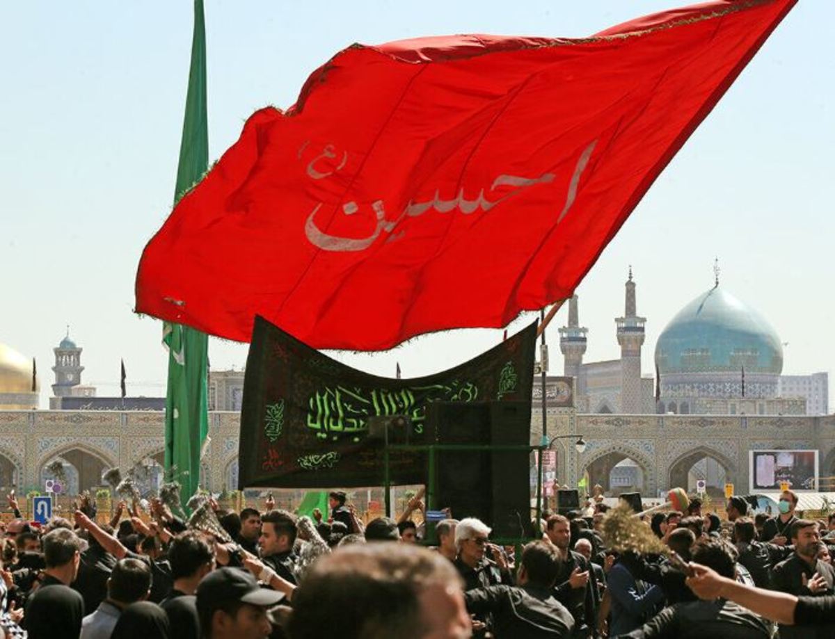 امامزاده اسحاق (ع) اصفهان شاهد اجتماع بزرگ رضویون