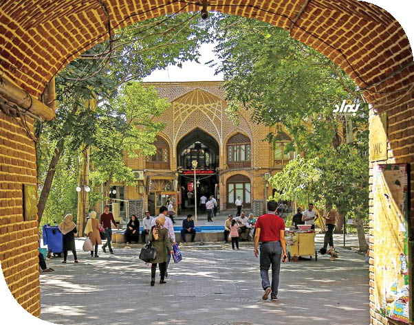نمایش هنر ایرانی در بازار تبریز
