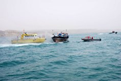 توقیف فروند شناور حامل کالای قاچاق در گناوه