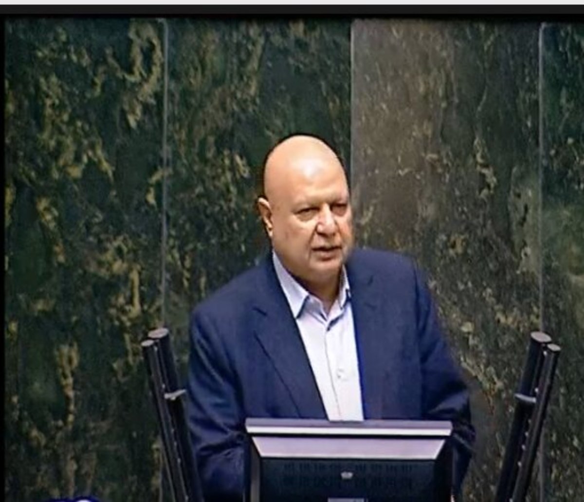 حضور میرکاظمی در جلسه مجلس پس از انتقاد قالیباف