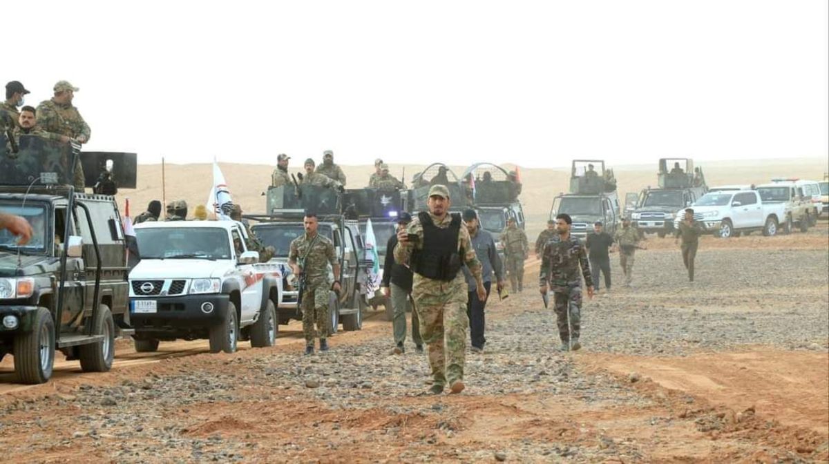 عملیات گسترده الحشد الشعبی علیه داعش در دیالی