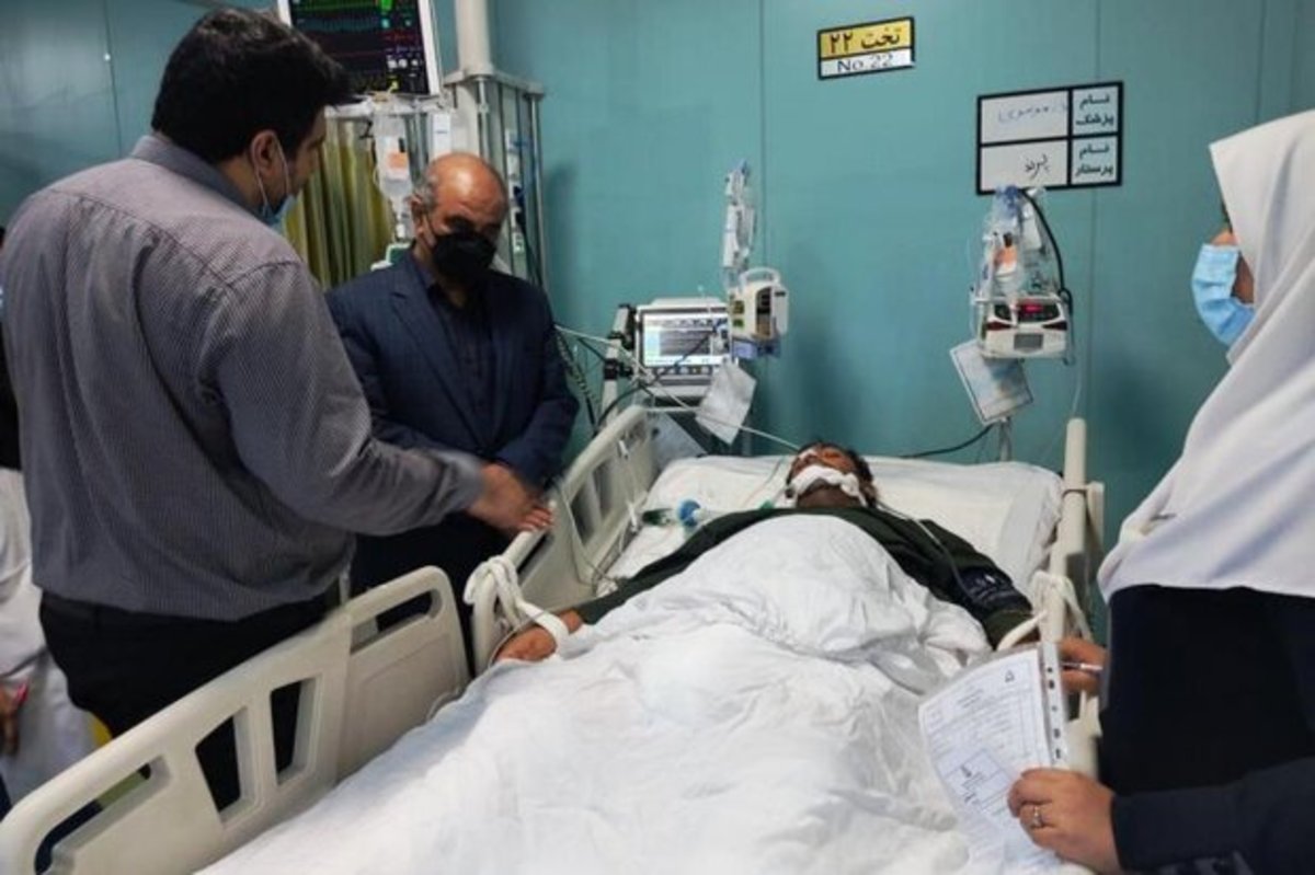 «میثم پیرفلک» برای ادامه روند درمان به بیمارستان تهران اعزام شد