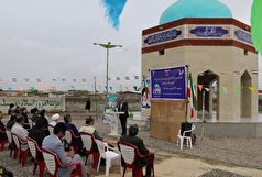 افتتاح یادمان شهدای گمنام شهر مرزی «انبارالوم»