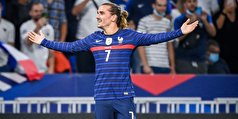 رکورد تاریخی گریزمان در تیم ملی فرانسه
