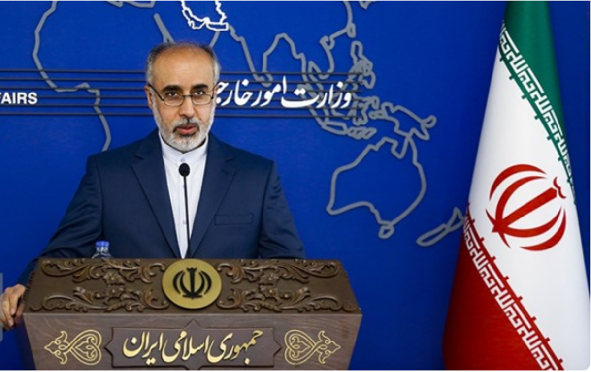 کنعانی خطاب به وزیر خارجه انگلیس: رسما از اتاق جنگ علیه ملت ایران حمایت می‌کنید