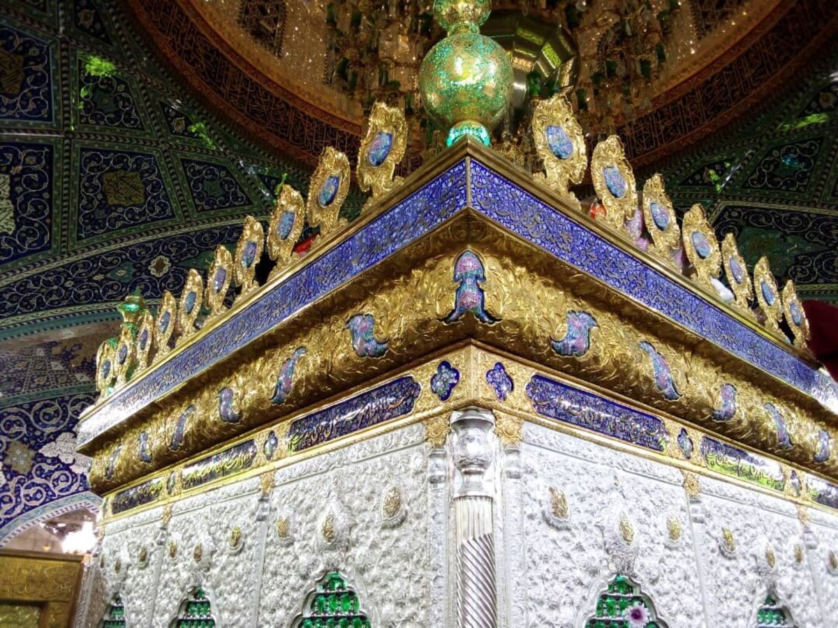 ضریح جدید حرم حضرت رقیه (س) رونمایی شد