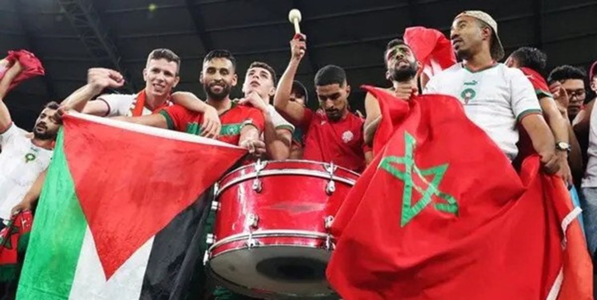 جشن و پایکوبی مغربی‌ها ادامه دارد؛ مراکش میزبان جام‌جهانی!