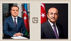 گفت وگوی تلفنی وزرای خارجه ترکیه و جمهوری آذربایجان