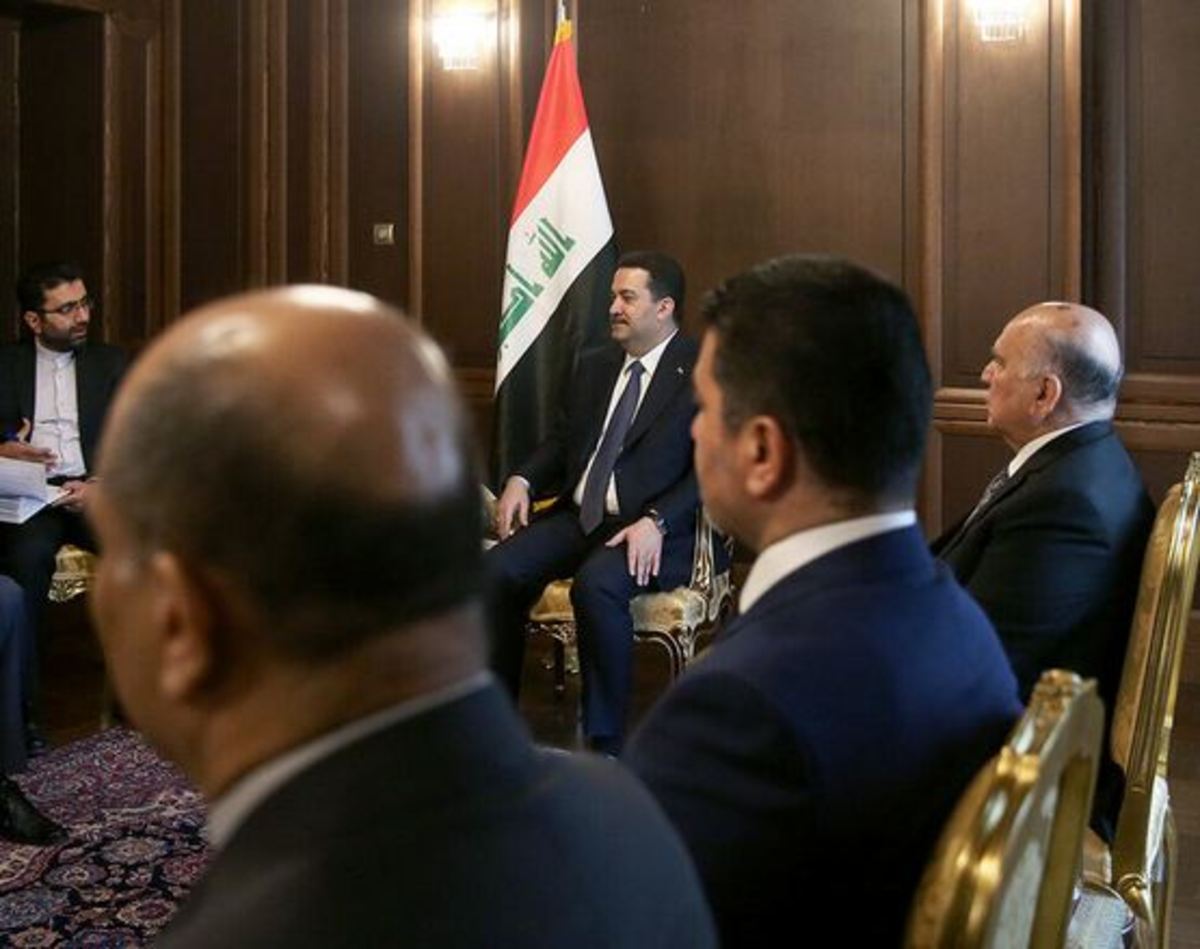 دیدار نخست وزیر عراق با امیرعبداللهیان