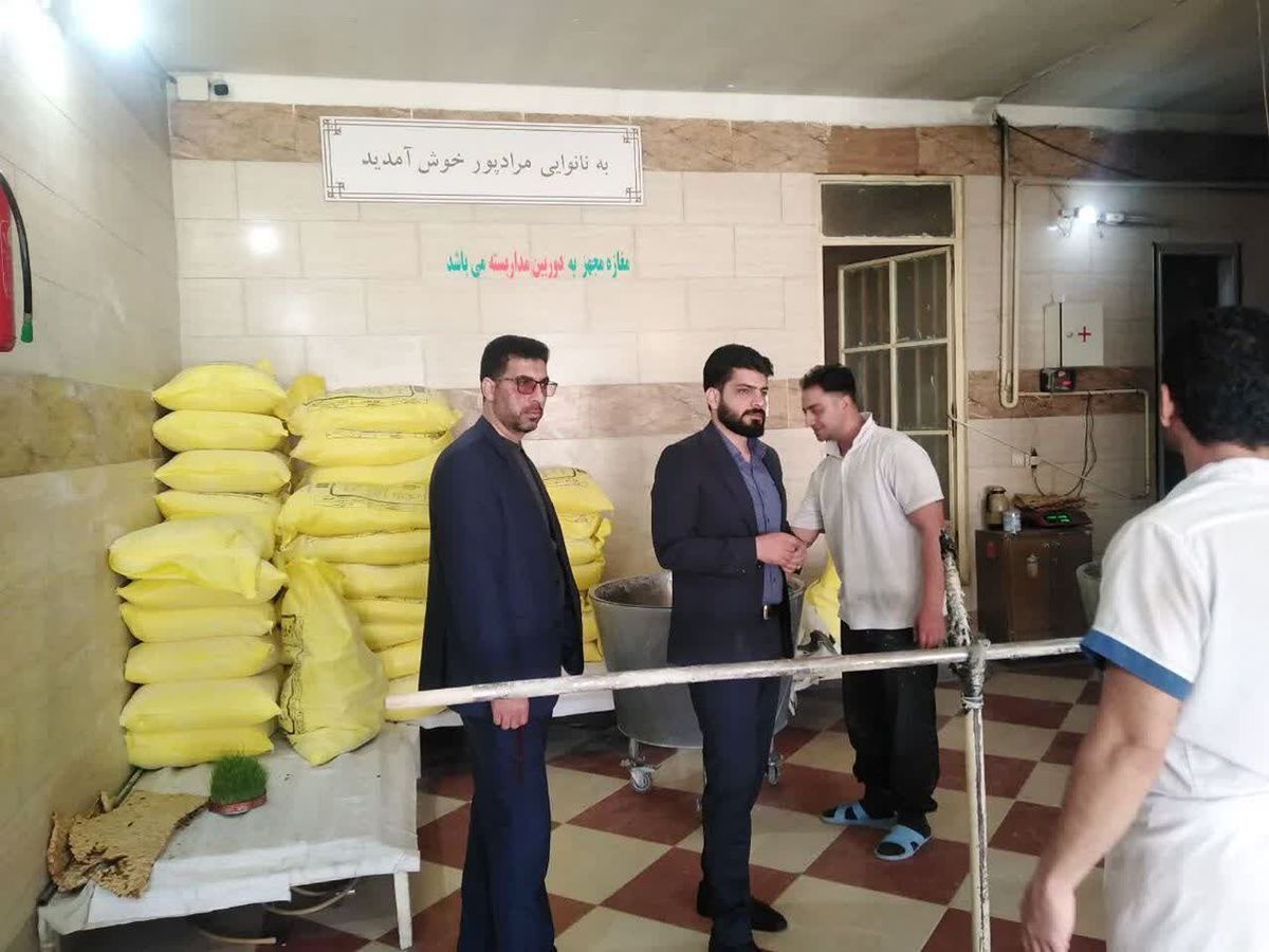 دست تعزیرات حکومتی بروجرد بر سر ۱۳ نانوایی متخلف