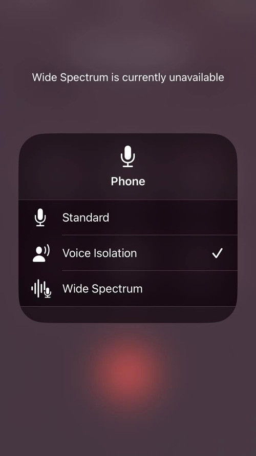 قابلیت جدید voice Isolation را فعال کنید