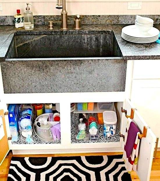 چند ترفند برای مرتب کردن کابینت‌های آشپزخانه