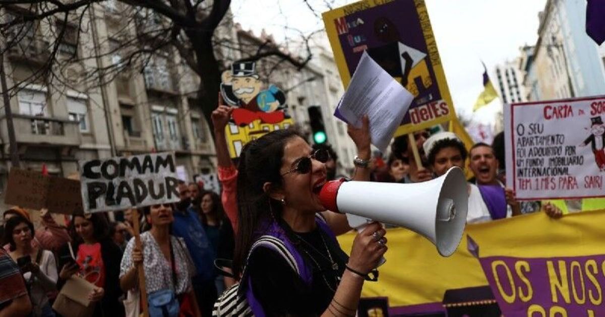 گرانی مسکن، پرتغالی‌ها به خیابان کشاند