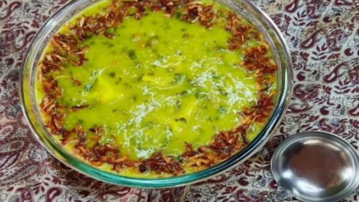 آموزش پخت آش مشهور مانتی با خمیر برای افطار