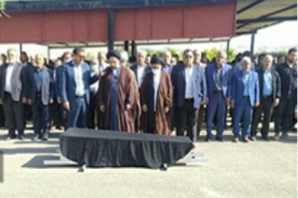 پیکر مادر شهیدان حقی‌پور در پلدختر تشییع شد