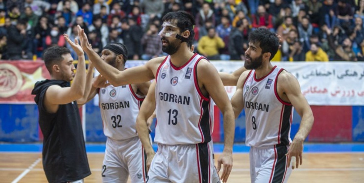 دومین دیدار شهرداری گرگان در پلی‌آف بسکتبال