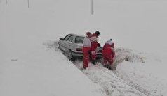 امدادگران هلا‌احمر برای امدادرسانی در بارش‌های شدید باران و برف به حالت آماده‌باش درآمدند!