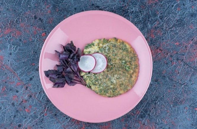 طرز تهیه کوکو شوید با سیب زمینی