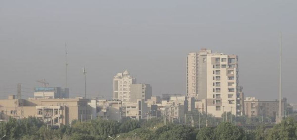هوای ناسالم سه شهر خوزستان برای گروه‌های حساس