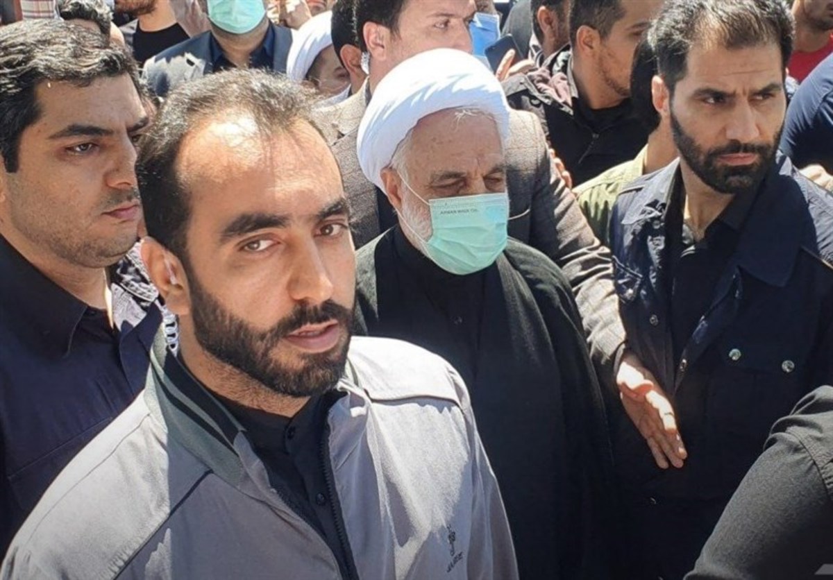 حضور محسنی‌اژه‌ای در راهپیمایی روز قدس تهران