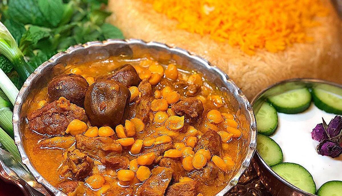 فوت و فن تهیه خورش قیمه نخود، غذای اصیل یزدی