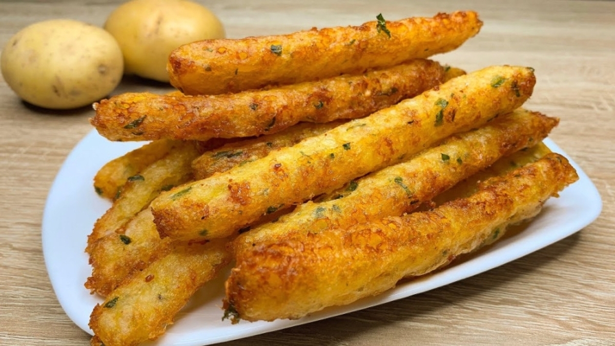 سه سوته کریسپی سیب زمینی و مرغ درست کن!
