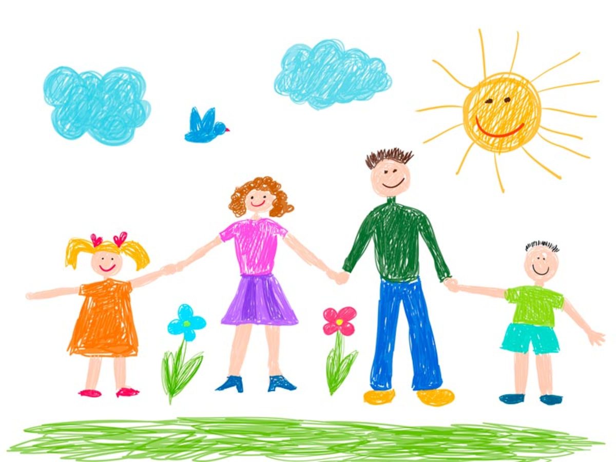نقاشی‌های کودکان چه چیزی به ما می‌گویند؟ نقاشی کودکان تفسیر کنید