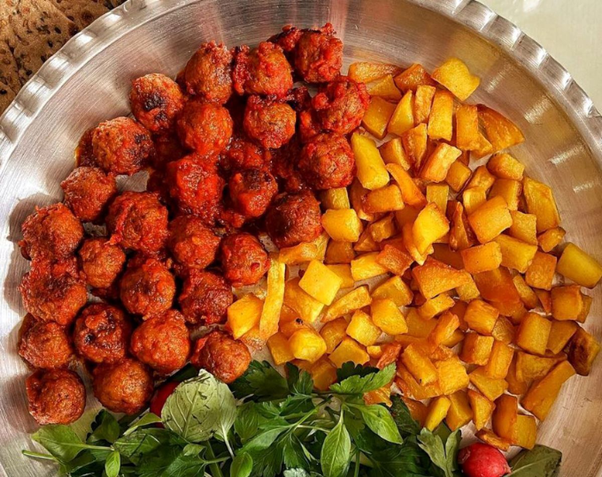 فوت و فن تهیه کوفته قلقلی+سس مخصوص