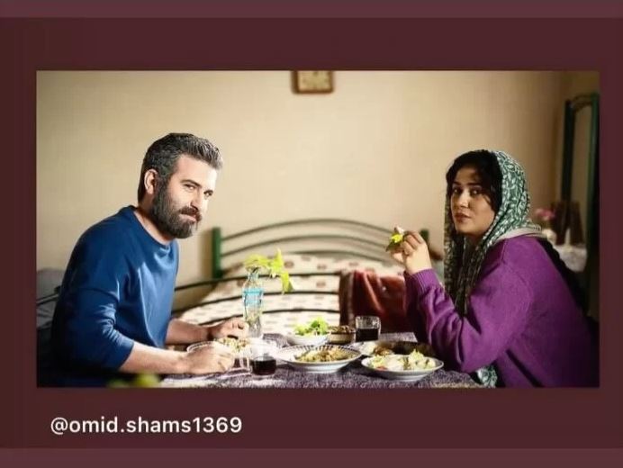 عکسی رمانتیک گونه‌ای از “پریناز ایزدیار” و “هوتن شکیبا”/ عکس