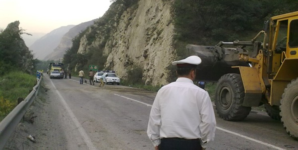 انسداد آزادراه تهران ـ شمال و جاده چالوس